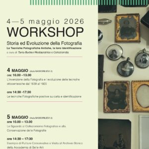 2026/04/30 Workshop "Storia ed evoluzione della fotografia"- PNRR IartNET
